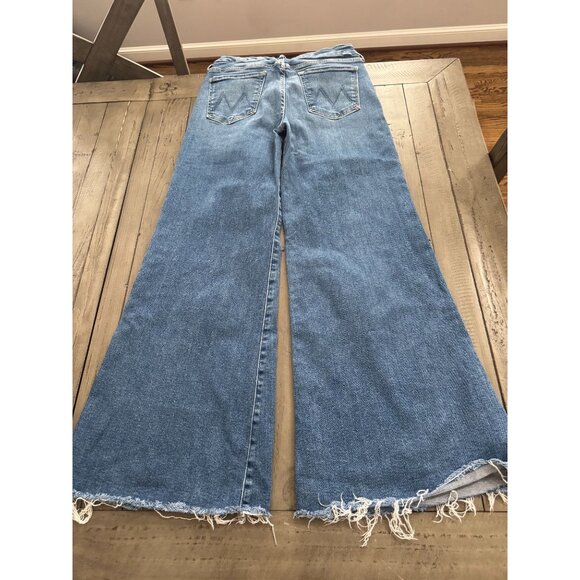 MOTHER The Roller Flare Jeans Riding The Cliffside Size 29 - Picture 3 of 3